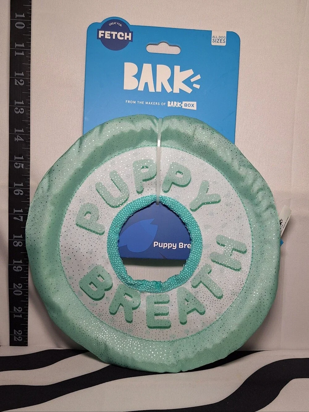 NWT Bark Puppy Breath Mint Dog Toy All Dog Sizes